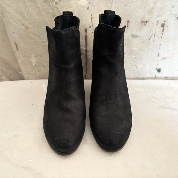 Rag & Bone Devon Black Suede Ankle Boots - Picture 4 of 6